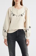 Rails Hanne Puff Shoulder Sweatshirt