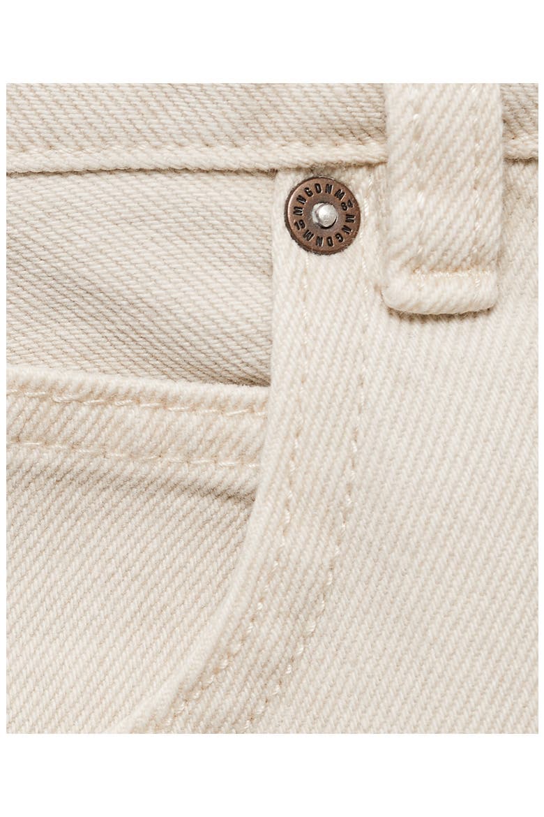High Waist Straight Leg Jeans, Alternate, color, LIGHT/ PASTEL GREY