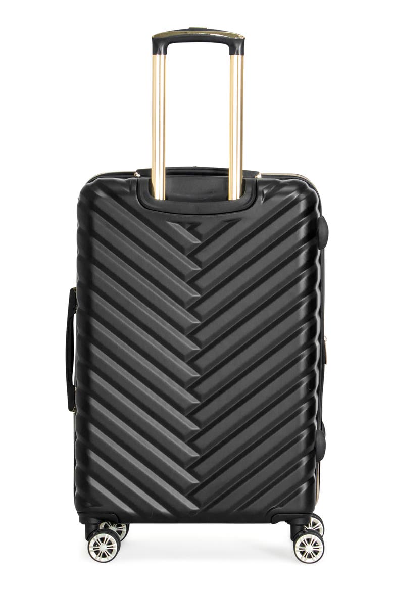 Madison Square Hardside Spinner Luggage, Alternate, color, BLACK