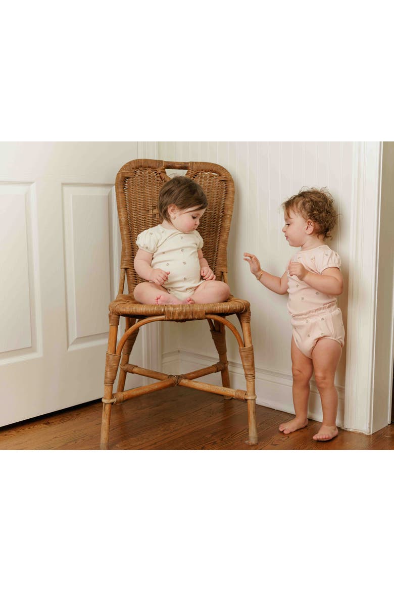 Embroidered Collection - Romper, Alternate, color, Pink Tulip