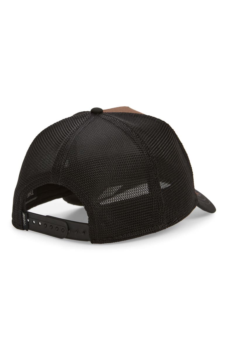 High Giraffe Trucker Hat, Alternate, color, COFFEE