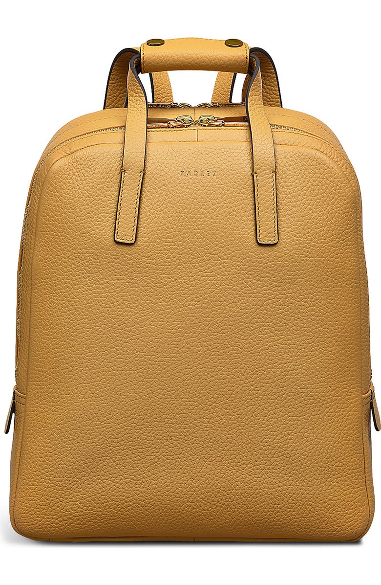 Radley Dukes Place Medium Zip Around Backpack, Main, color, Pecan
