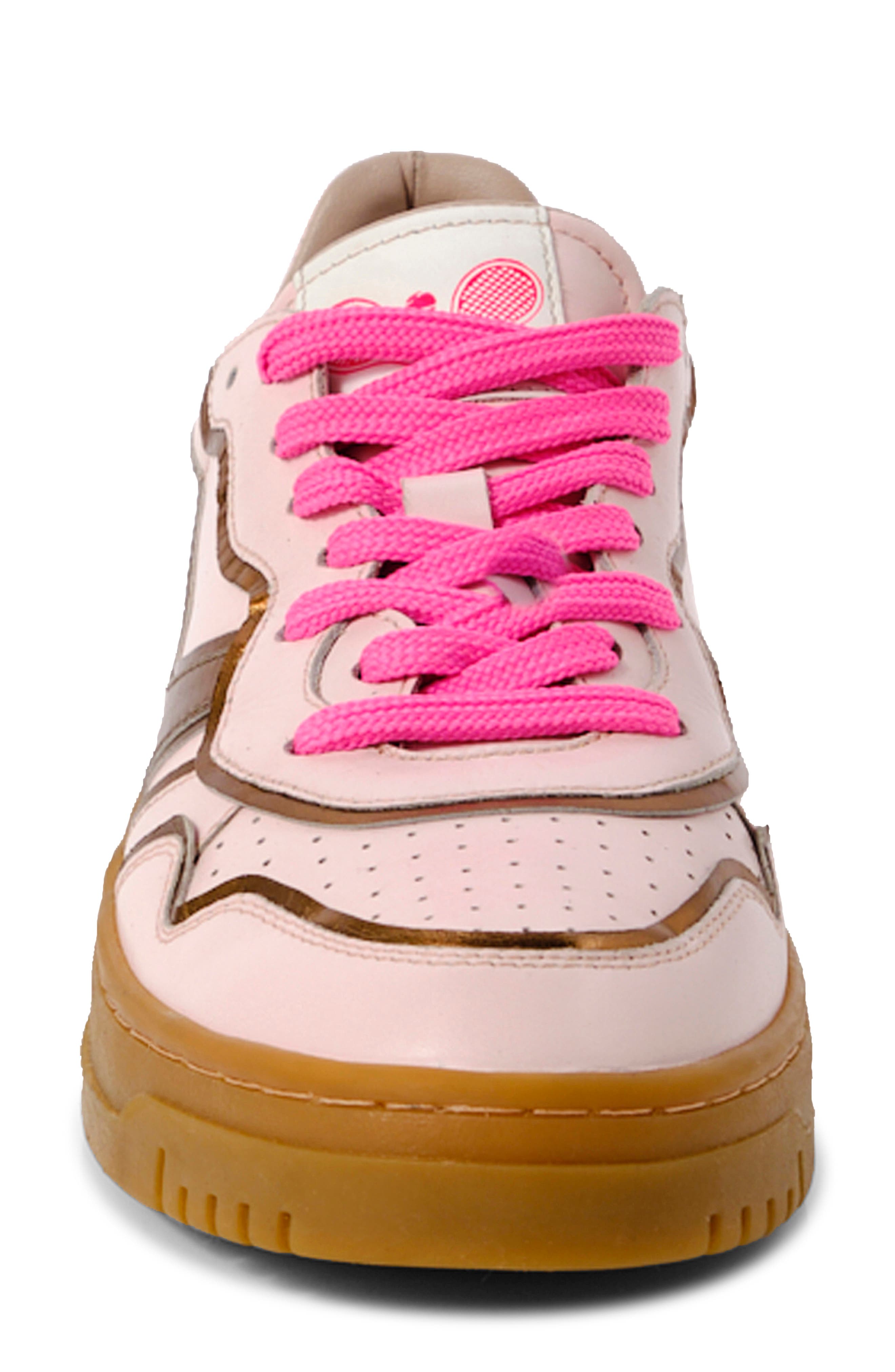 Free People Retro Thirty Love Sneaker, Alternate, color, Cloud Pink Combo