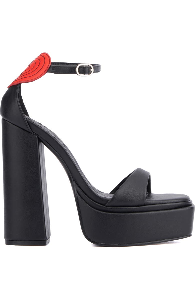 OLIVIA MILLER Amour Platform Sandal, Alternate, color,