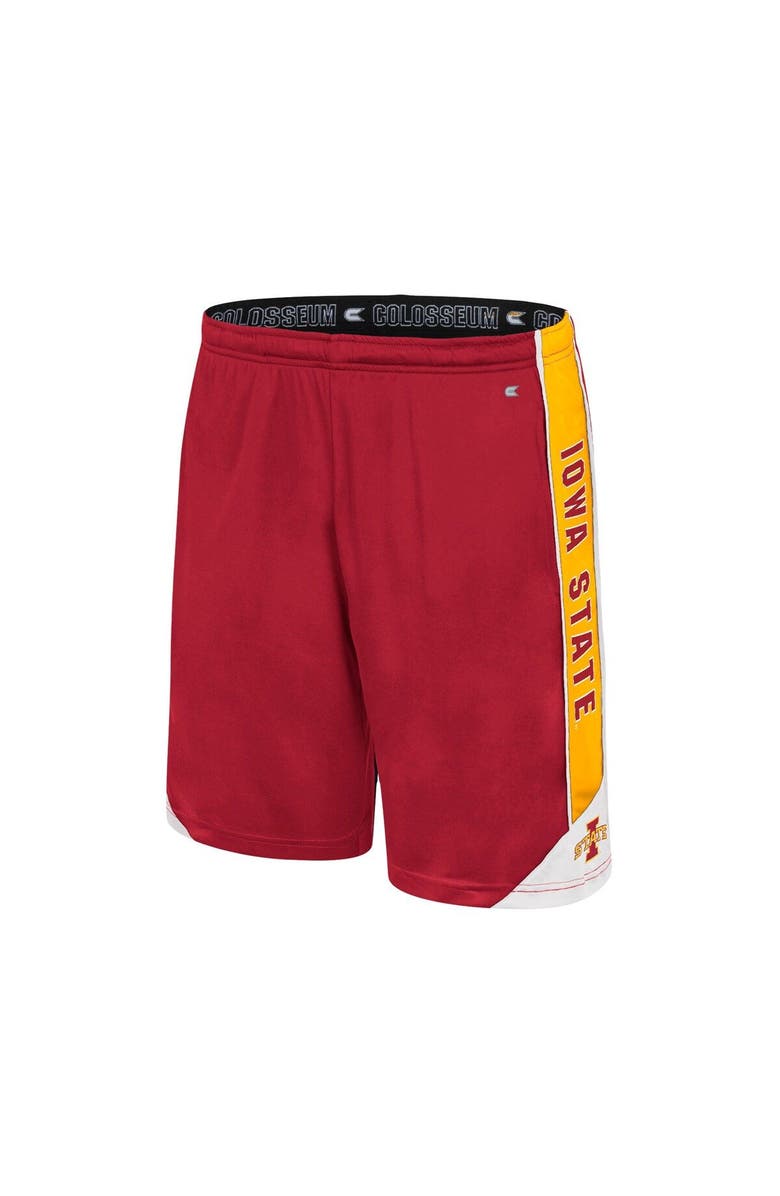 COLOSSEUM Men's Colosseum Cardinal Iowa State Cyclones Haller Shorts, Alternate, color, 