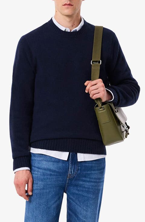 Classic Fit Cashmere Crewneck Sweater