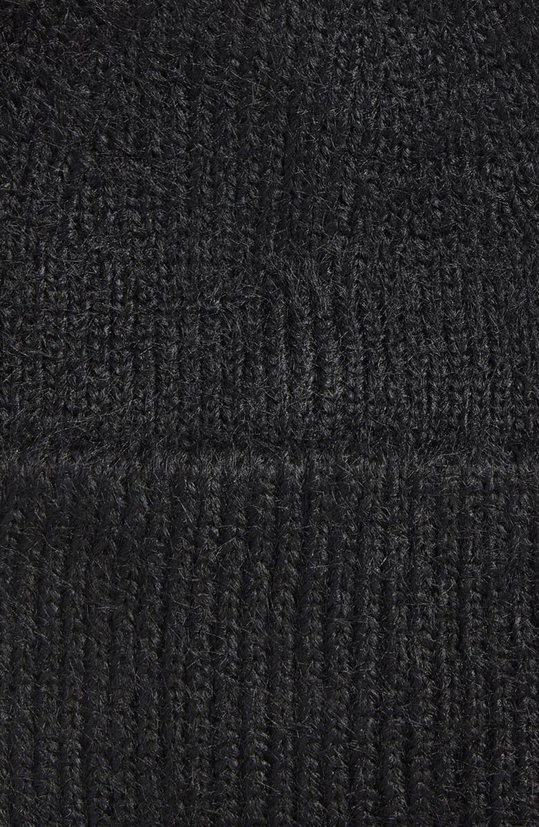 Tasha Cuffed Knit Beanie, Alternate, color, Black