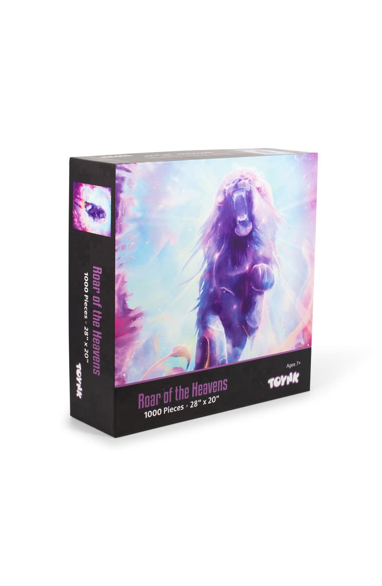 Toynk Roar of the Heavens Fantasy Lion Puzzle | 1000 Piece Jigsaw Puzzle, Main, color, Multi-Color