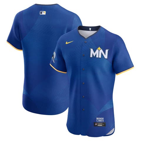 Men's Nike Royal Minnesota Twins City Connect  Elite Jersey