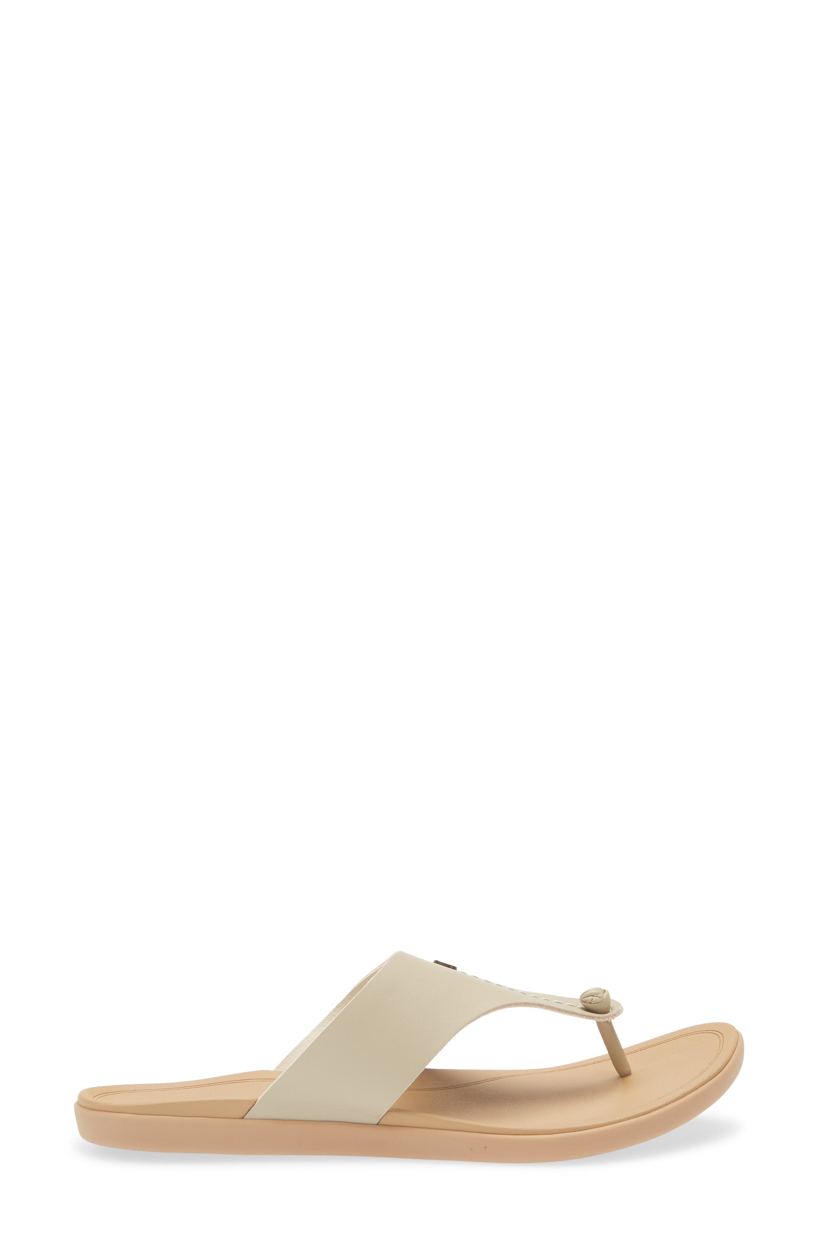 Ho'opio Mele Flip Flop, Alternate, color, TAPA / WARM SAND