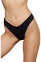 Cotton Jersey Dipped Thong