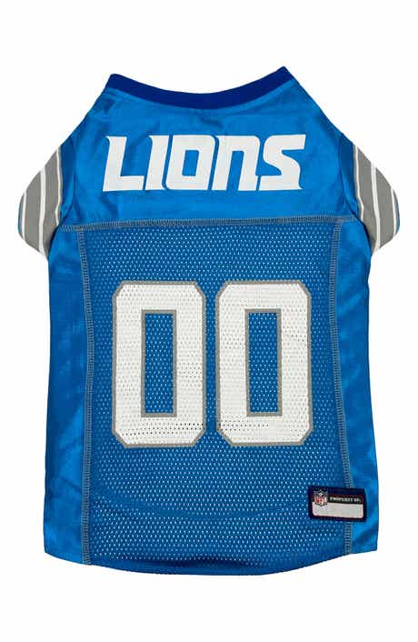 PETS FIRST Detroit Lions Mesh Dog Jersey
