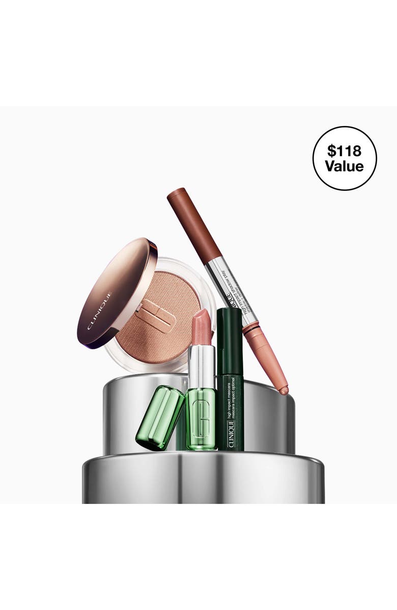 Clinique Full Face Forward: Simply Radiant Makeup Gift Set $118 Value, Alternate, color, 