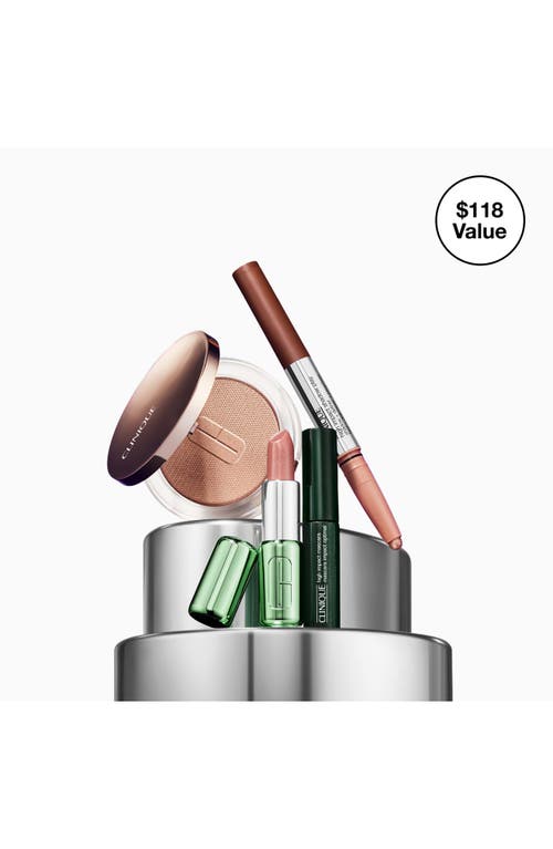 Clinique Full Face Forward Set $118 Value In Transparent