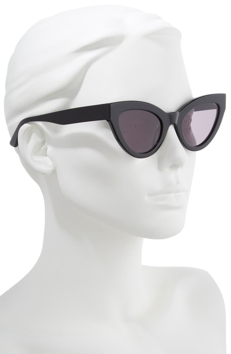 MCQ Alexander McQueen 50mm Cat Eye Sunglasses, Alternate, color, 