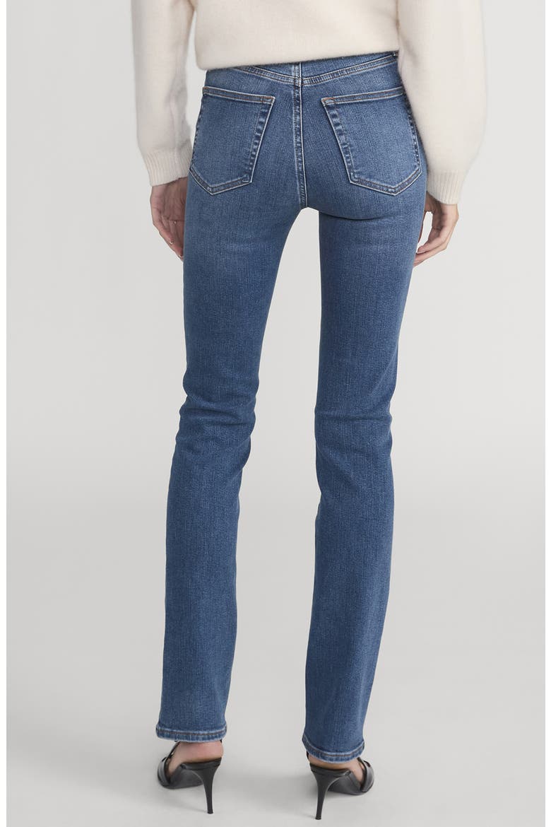 The Pencil High Waist Slim Straight Leg Jeans, Alternate, color, FOXLEY