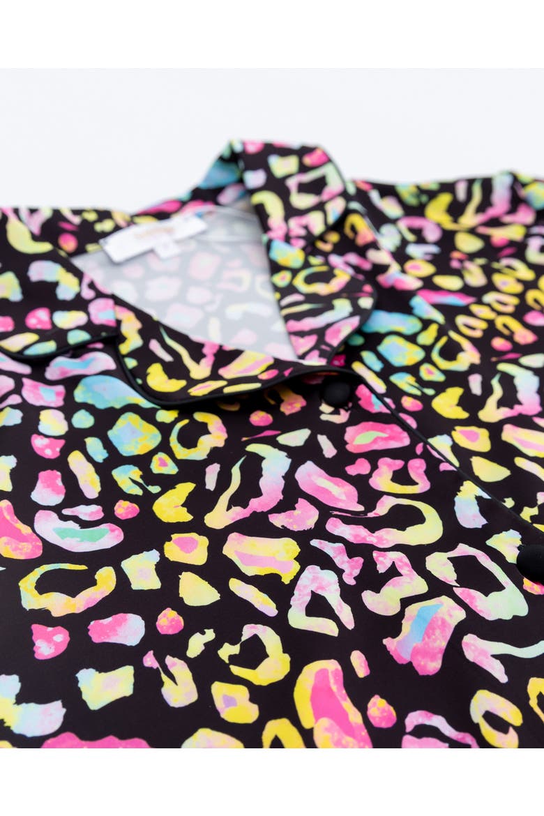 Girls' Bright Animal Silky Set - Little Kid, Big Kid, Alternate, color, Pink