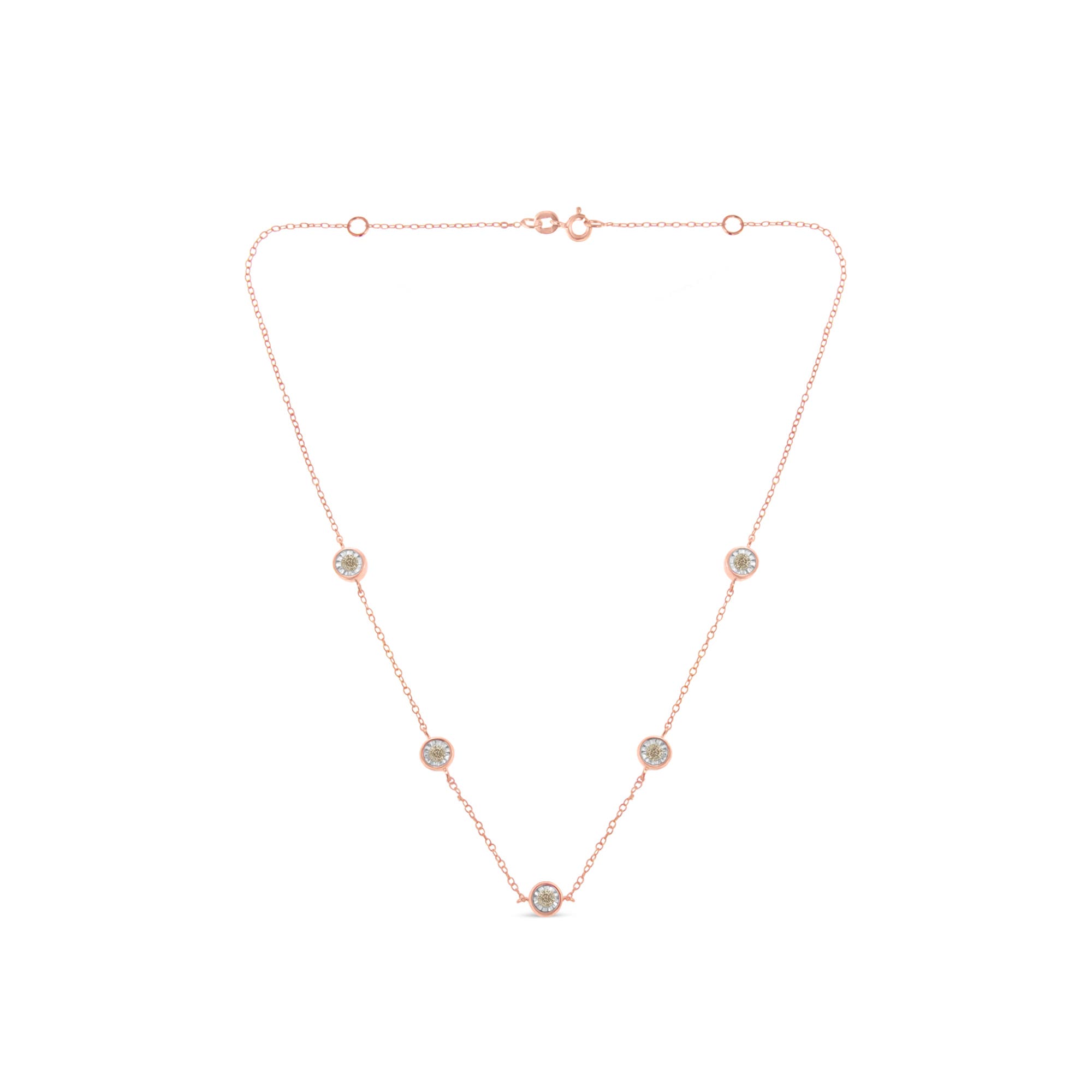 selected Rose Gold over Silver