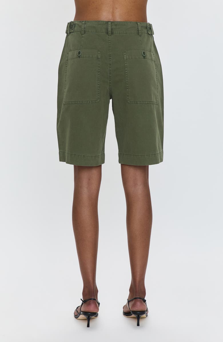 Pistola Etta Cotton Utility Shorts, Alternate, color, Meadow