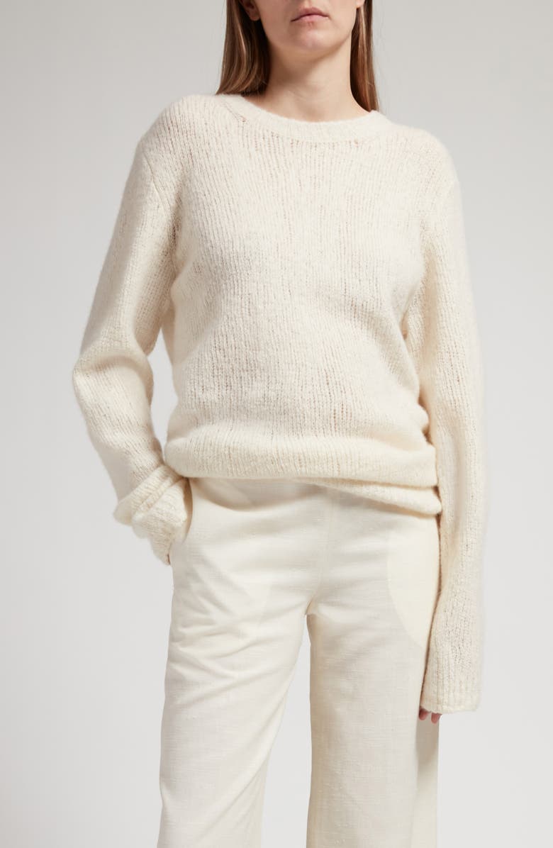 The Row Gersten Cashmere Crewneck Sweater, Main, color, 
