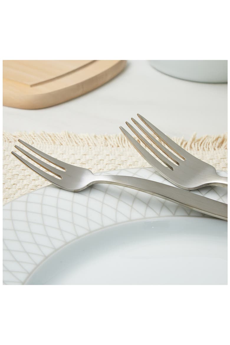 Leo Legacy 20-Piece Flatware Set, Alternate, color, SILVER