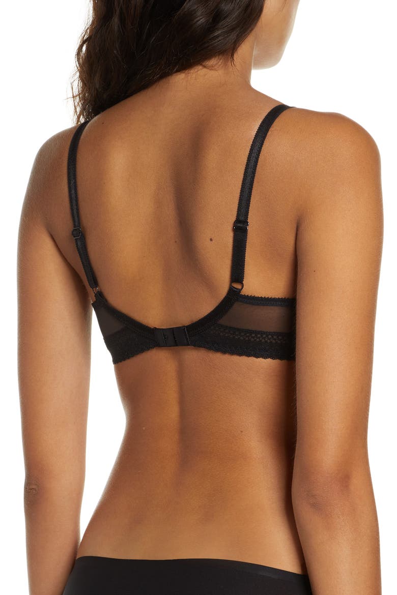 Festivite Underwire Contour Bra, Alternate, color, BLACK