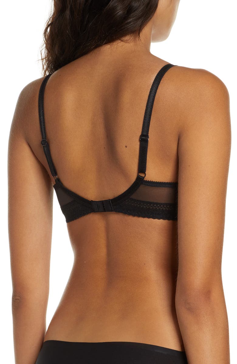 Chantelle Lingerie Festivite Underwire Contour Bra, Alternate, color, Black