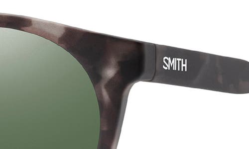 Smith Westward 54mm Chromapop™ Polarized Round Sunglasses In Green