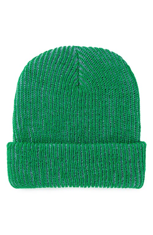 Verloop Rib Beanie In Green