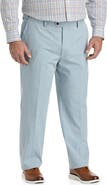 Oak Hill by DXL Big & Tall Cross Hatch Suit Pants