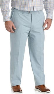 Oak Hill by DXL Big & Tall Cross Hatch Suit Pants