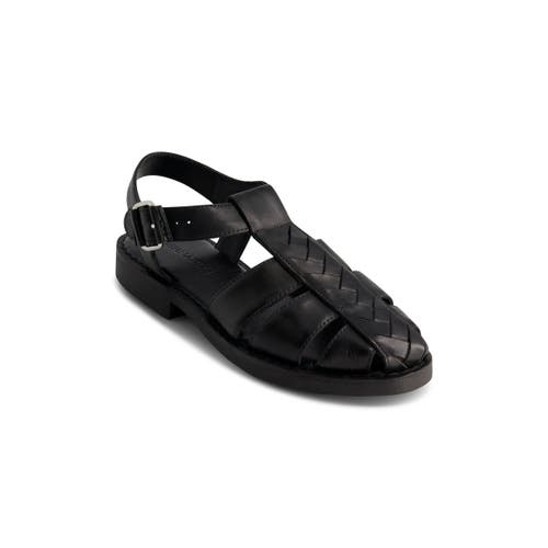Shop Bernardo Footwear Pippa Fisherman Sandal In Black