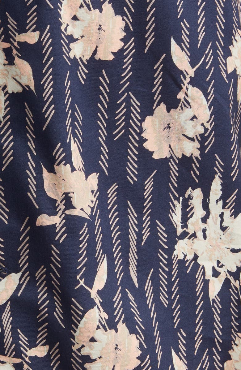 NN07 Daniel 5655 Floral Cotton Blend Camp Shirt, Alternate, color,