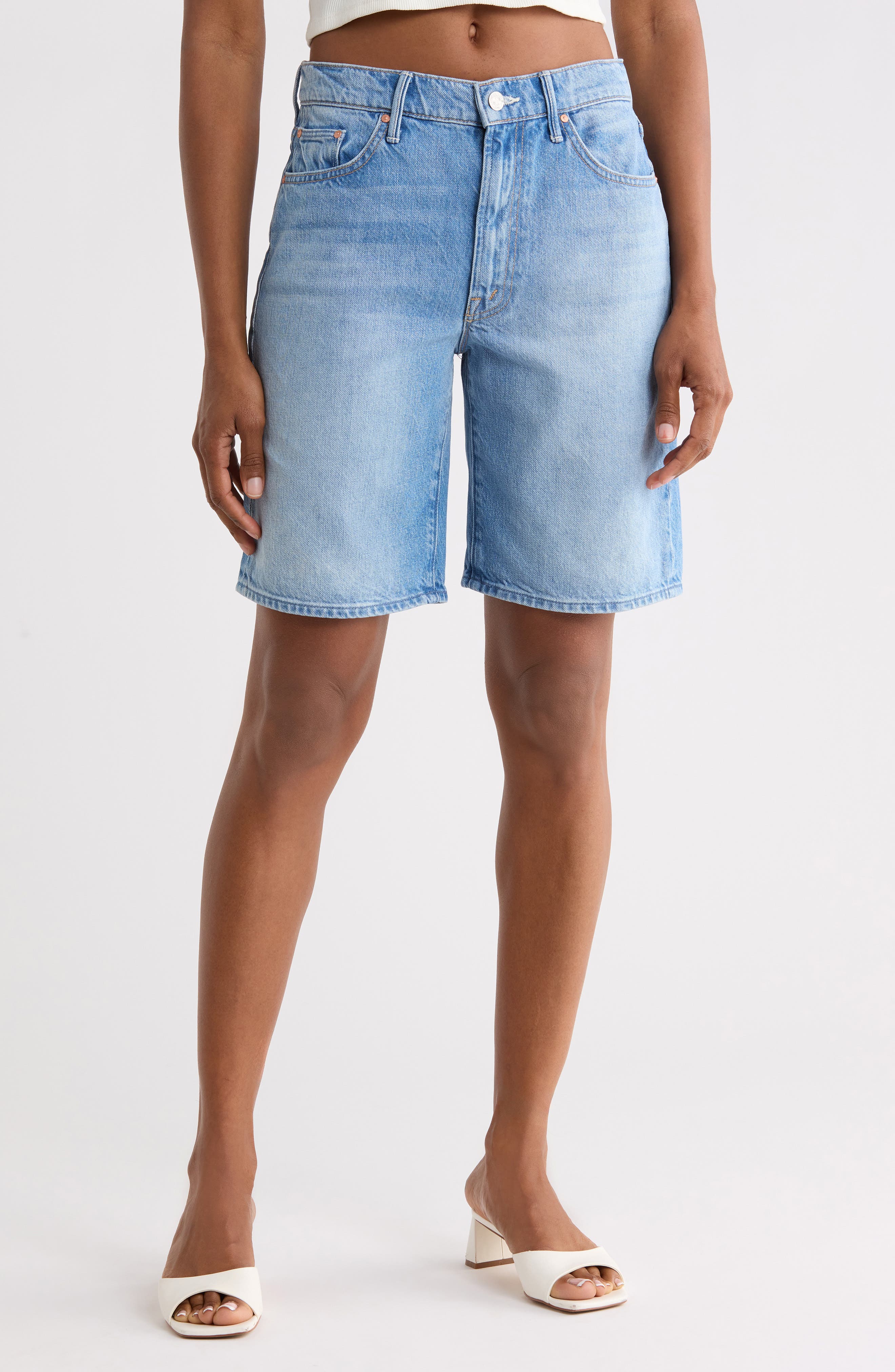 The Undercover High Waist Bermuda Shorts