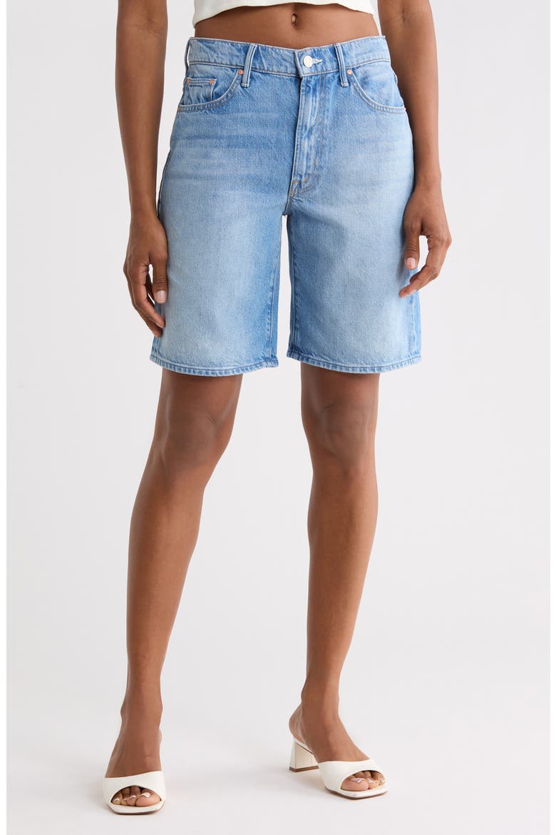 The Undercover High Waist Bermuda Shorts, Main, color, LAST BITE