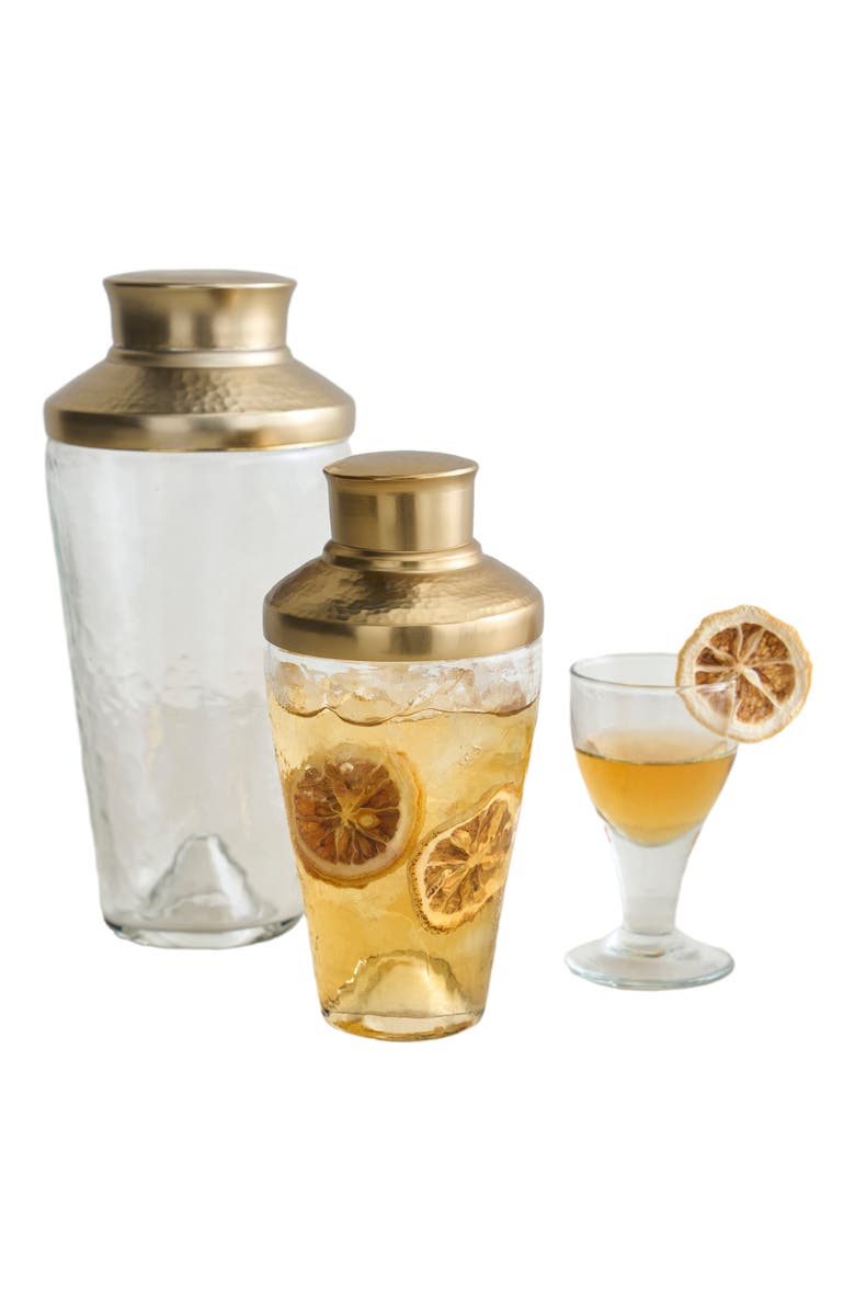 The Collective Home Pebbled Mini Shaker, Alternate, color, Clear