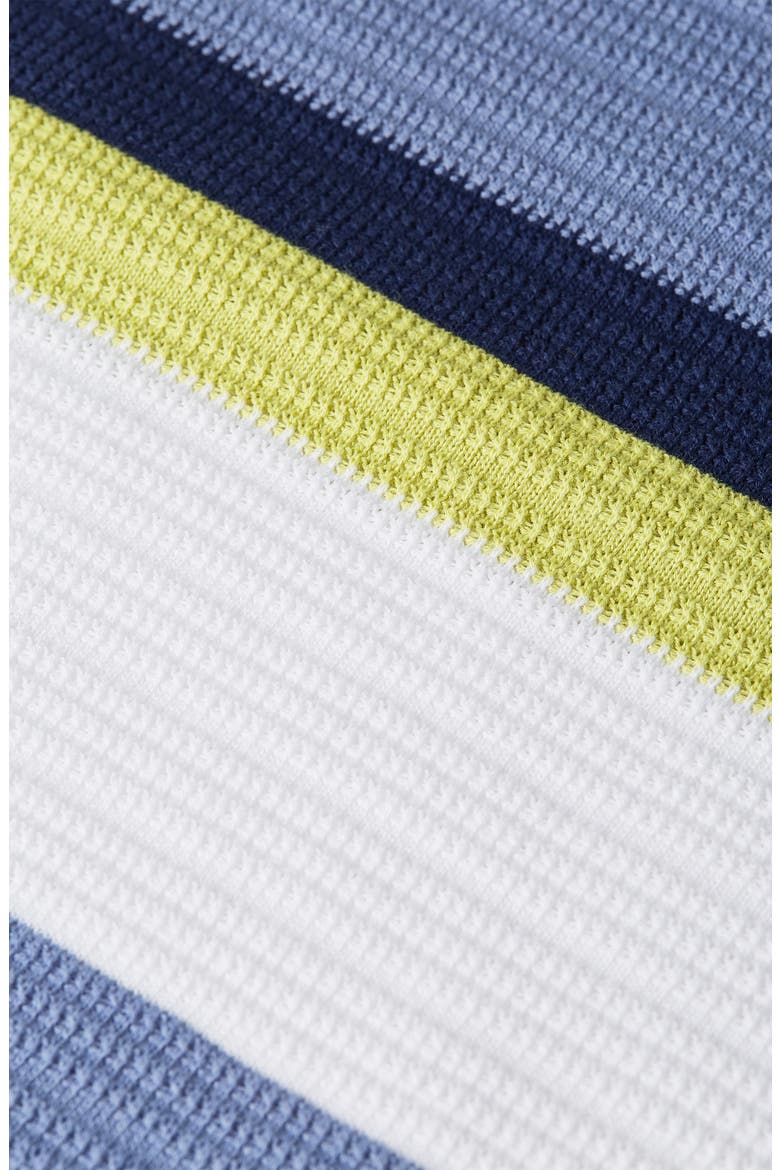 Stripe Textured Polo, Alternate, color, OFF WHITE STRIPE