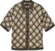AllSaints Morena Knit Short Sleeve Cardigan