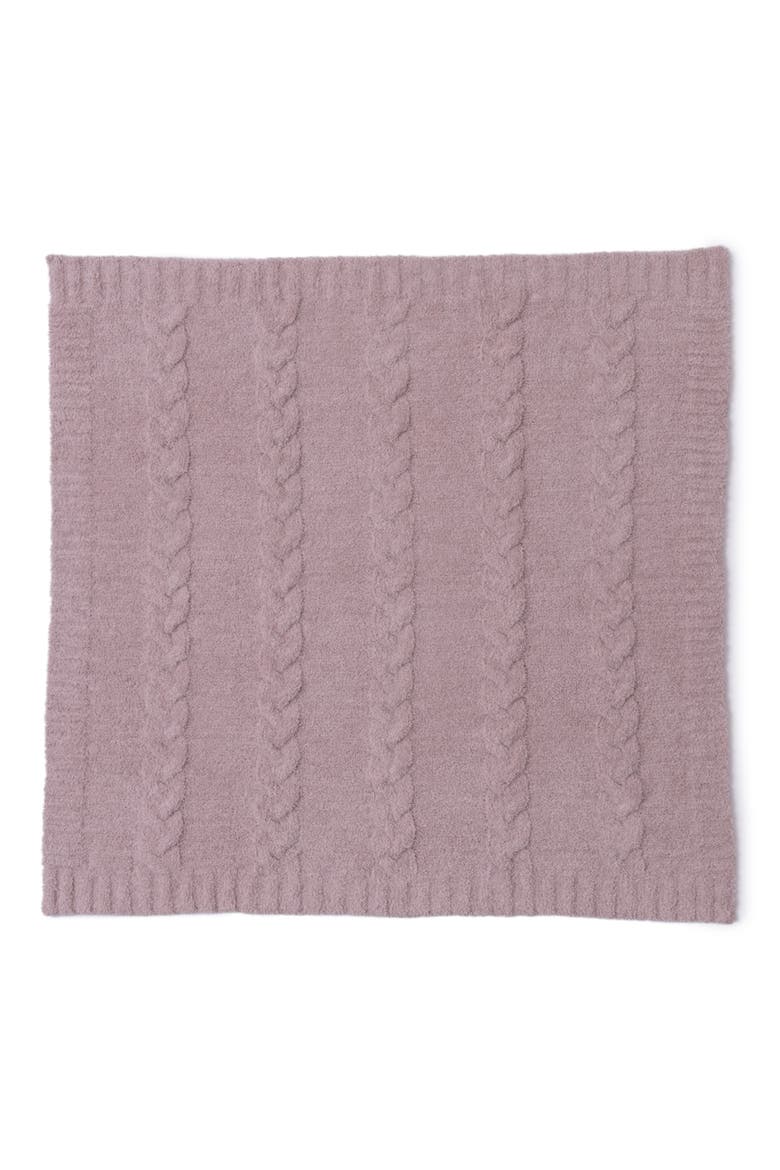 CozyChic® Cable Receiving Blanket, Alternate, color, HE DUSTY ROSE-DUSTY