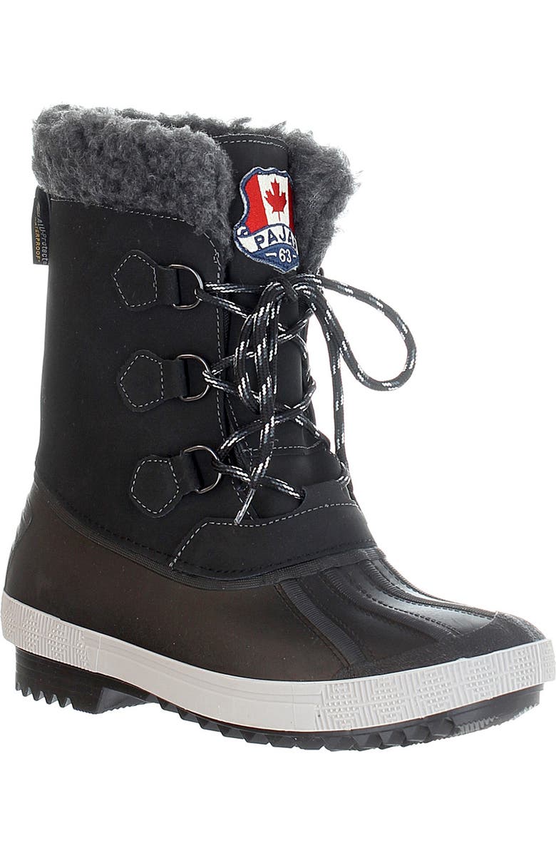 Pajar Oscar Waterproof Boot, Main, color, Black