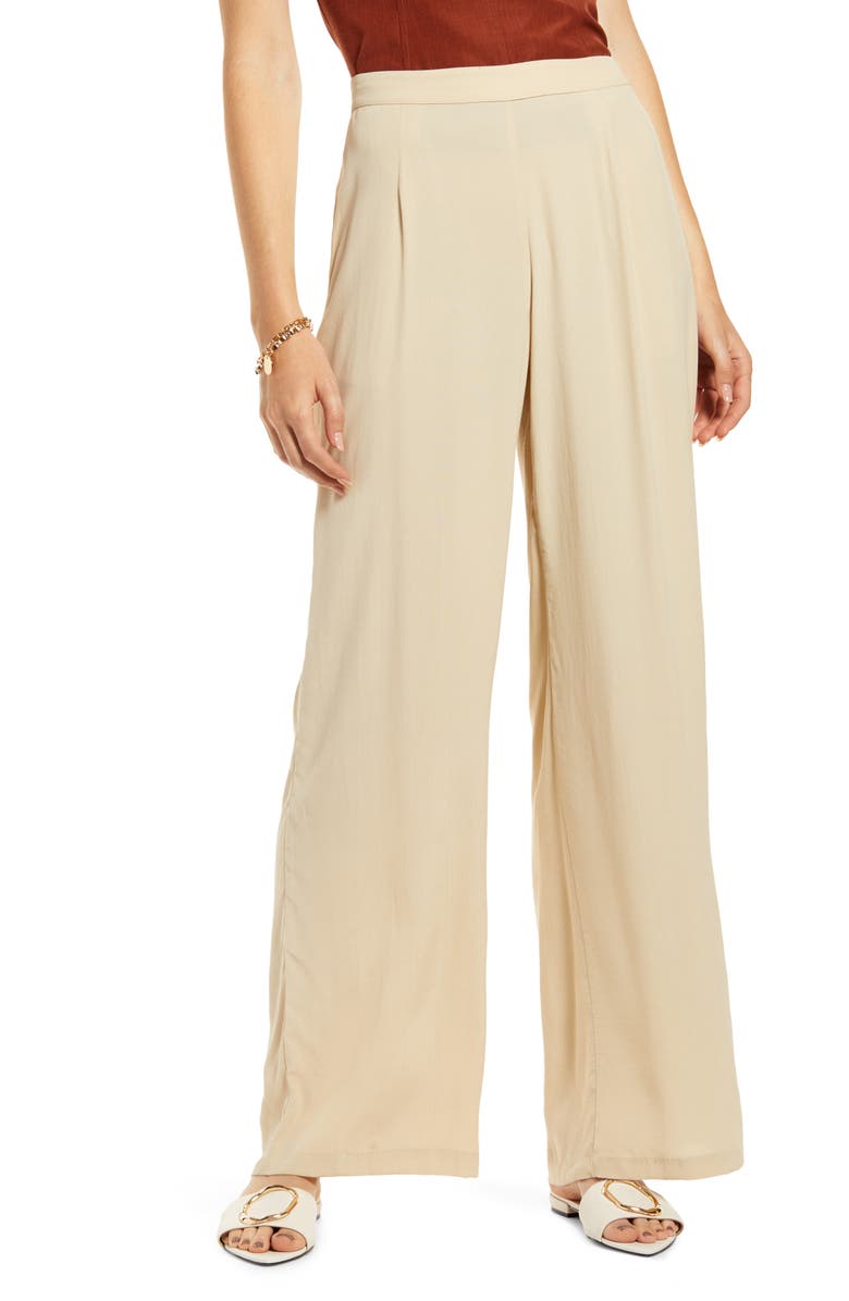 Something Navy Relaxed Wide Leg Pants, Main, color, 