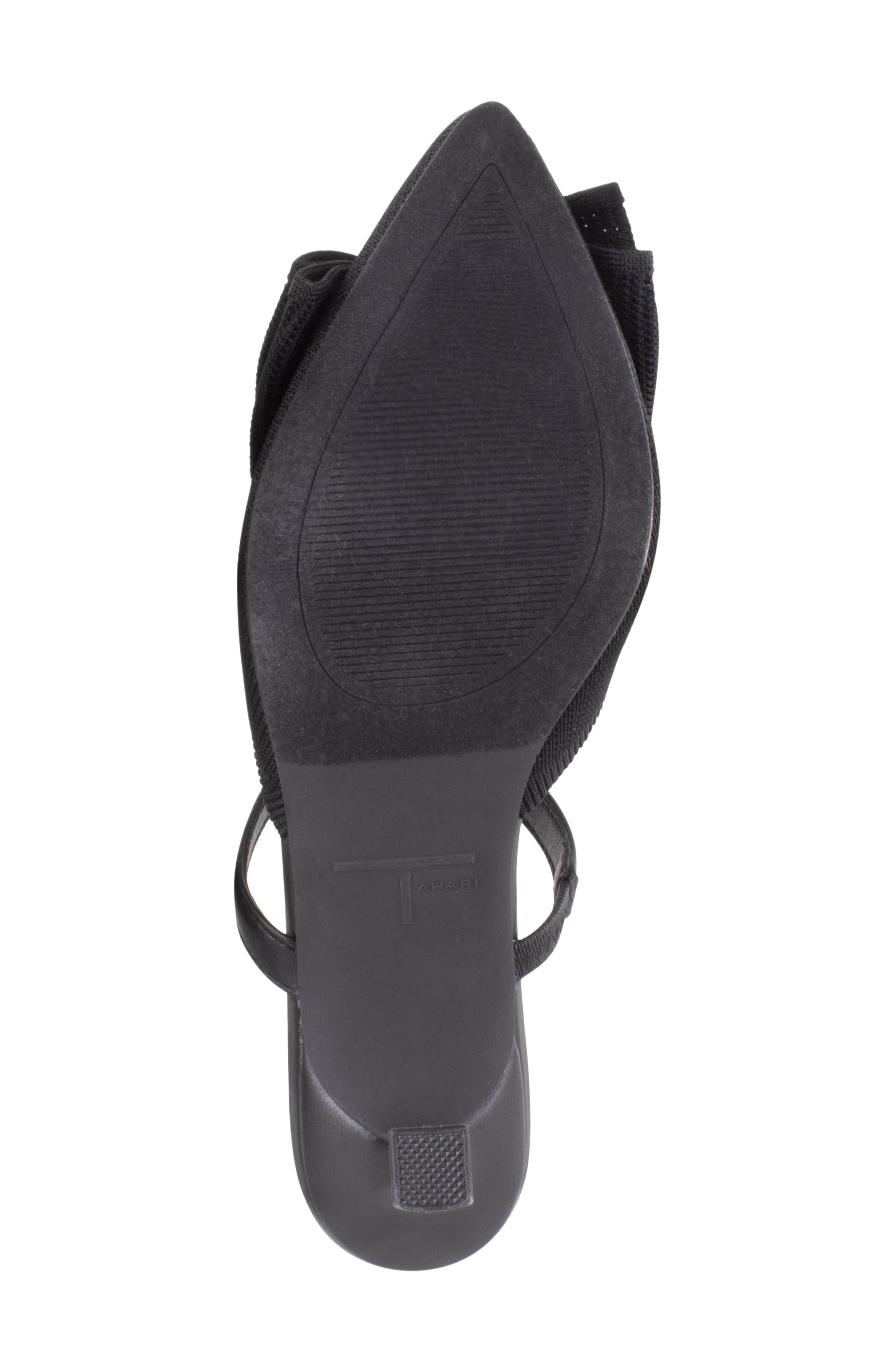 Tahari Monaco Kitten Heel Mule, Alternate, color, Black