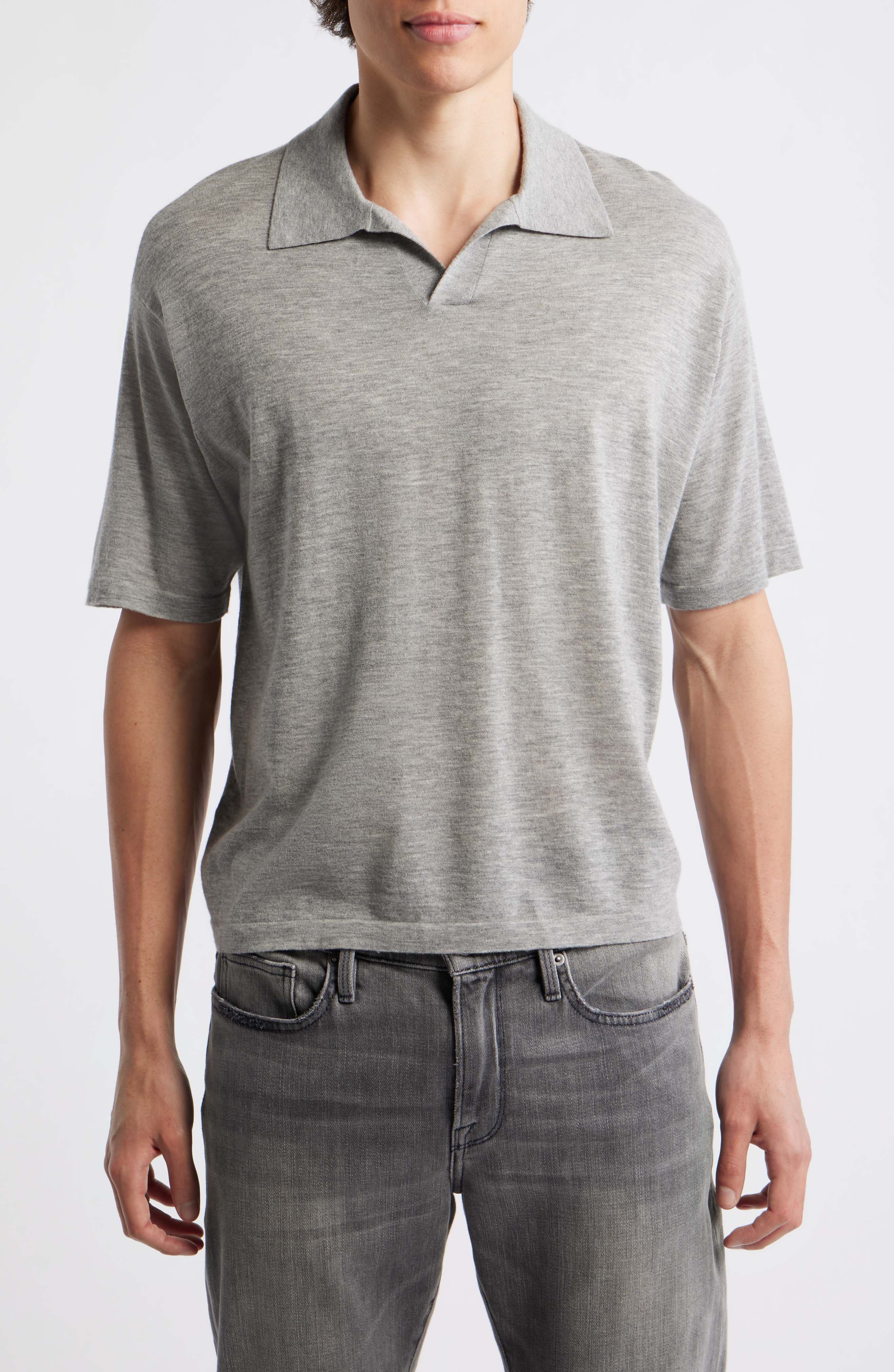 LIGHT GREY MELANGE