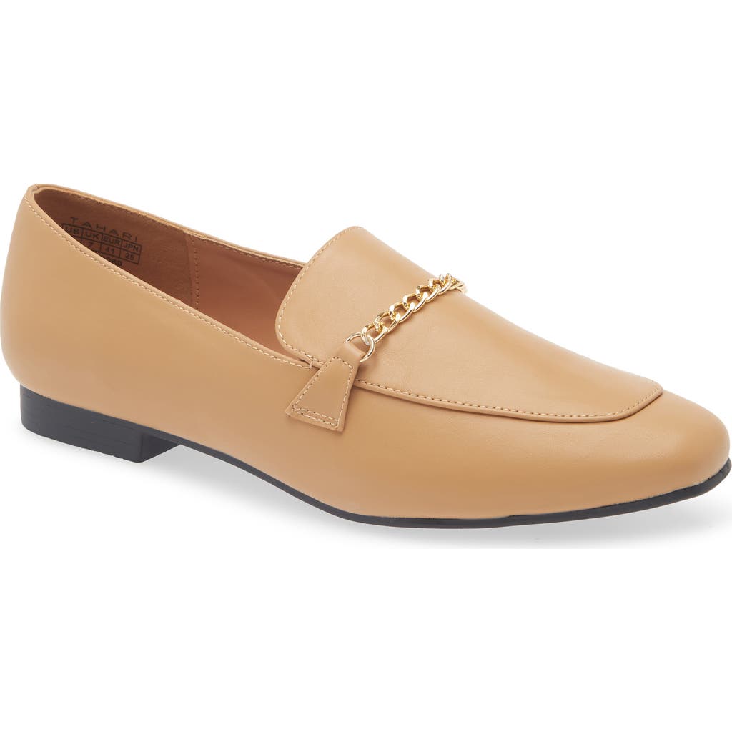T Tahari Chambord Bit Loafer In Tan