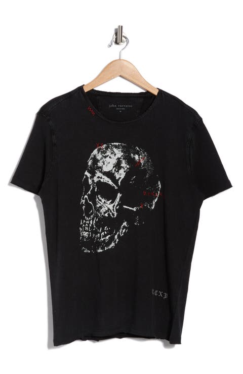 Bowery Skull Graphic T-Shirt