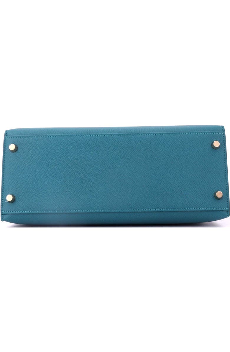 Pre-Owned Hermes Kelly Handbag Green Epsom with Gold Hardware 28, Alternate, color, Vert Bosphore