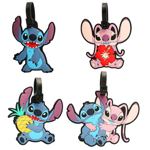 Lilo and Stitch Luggage Tag, Set of 4