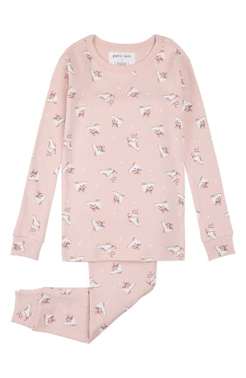 Kids' Long Sleeve Top and Pants Pajama Set