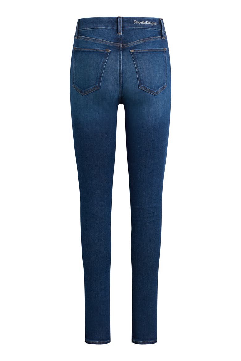 The Sara Super High Waist Skinny Jeans, Alternate, color, CHARLOTTE
