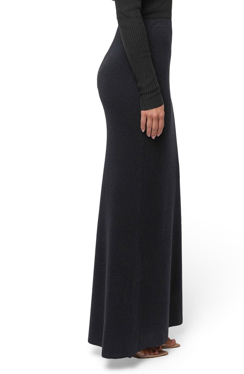 JLUXLABEL London Knit Maxi Skirt, Alternate, color, Black